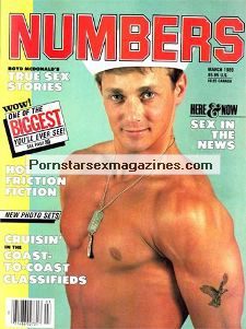 Numbers Gay Magazine March 1989 - V2 N2 - The Super Hung Kino